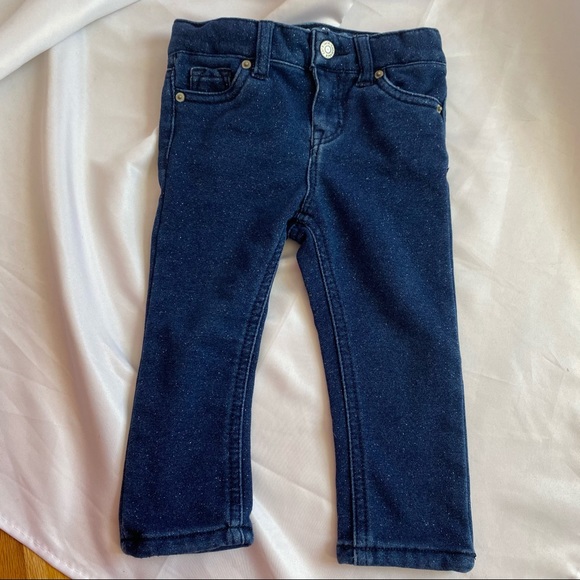 Cat & Jack Other - Cat & Jack Skinny Style Sparkle Jeans, size 18M